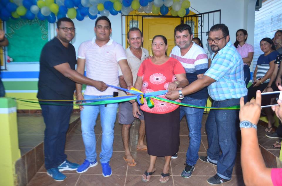 Prefeitura de Laranjal do Jari Inaugura Posto de Saúde no Bairro Sagrado Coração de Jesus.